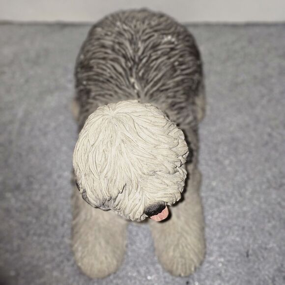 Sandicast Old English Sheep Dog 1983 Sandra Brue Hand Painted Vintage - Picture 8 of 11